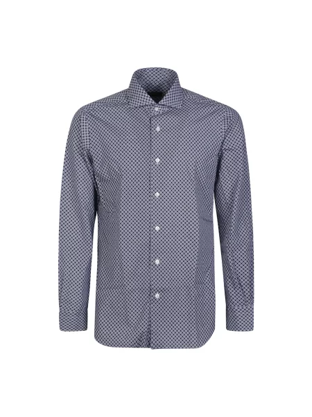 Koszula Barba Napoli niebieska