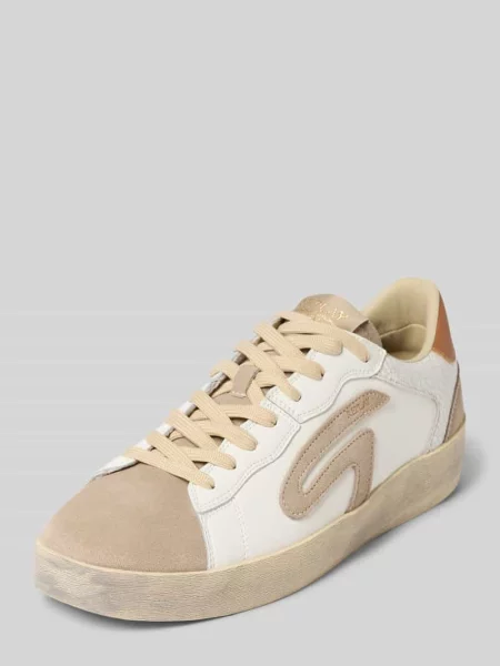 Sneakersy z detal z logo model RAPID' Replay białe