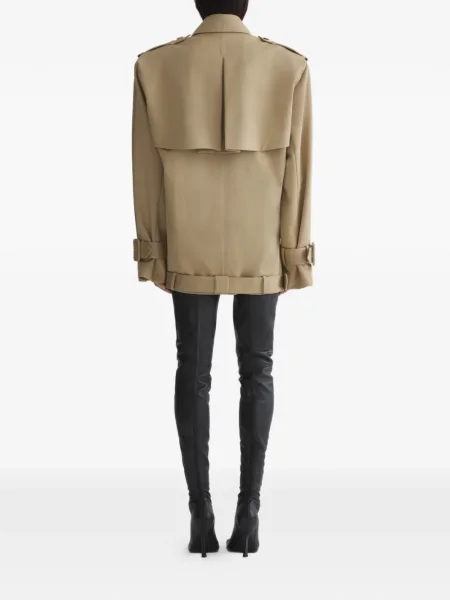 Kurtka Mugler na sprzączkę dwurzędowa