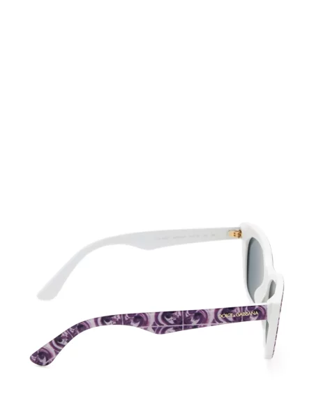 Okulary przeciwsłoneczne dziecięce Dolce & Gabbana Eyewear fioletowe