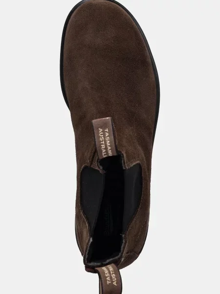 Замшевые ботинки Blundstone коричневые