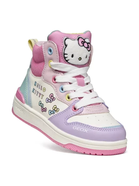 Geox WASHIBA Hello Kitty sneakers pentru copii roz