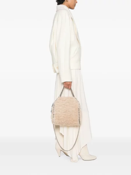 Geantă Stella Mccartney din piele de oaie