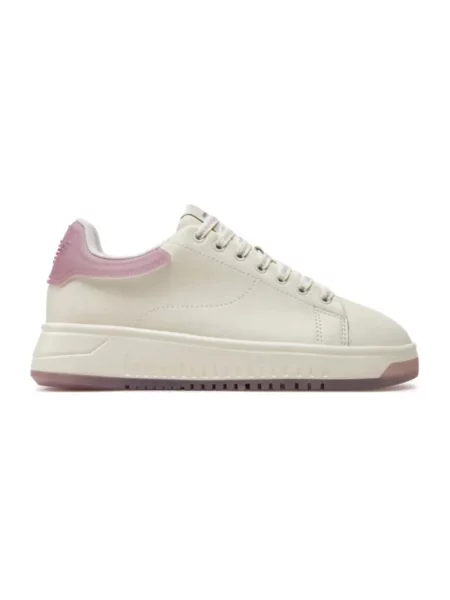 Sneakersy Emporio Armani białe