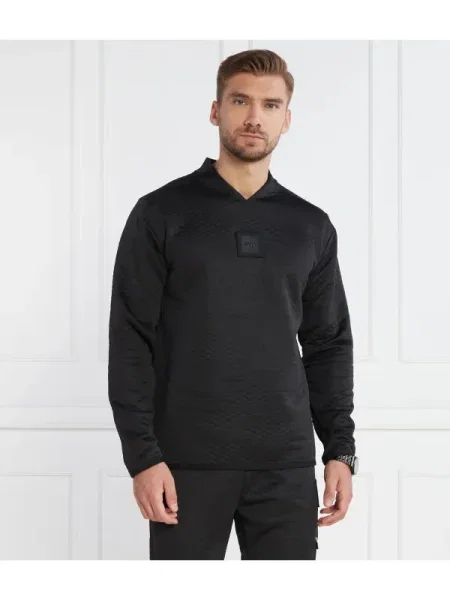 BOSS GREEN Hanorac Salbo Lotus negru
