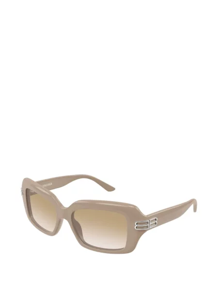 Слънчеви очила Balenciaga Eyewear с автограф розово