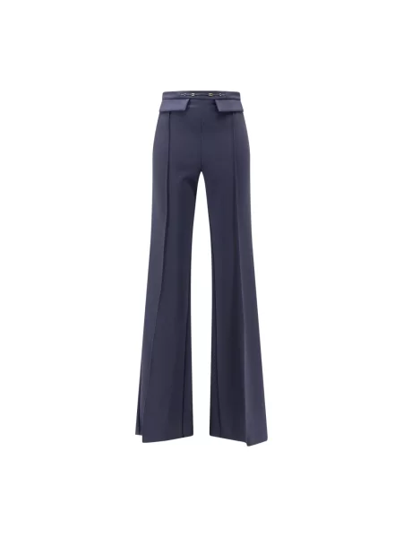 Spodnie Elisabetta Franchi niebieskie