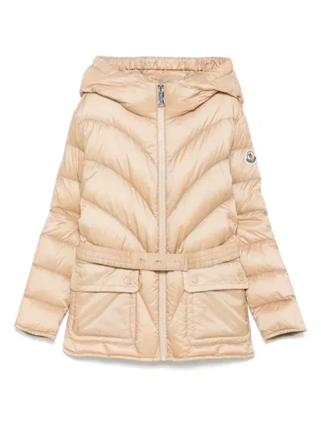 Kurtka dziecięca Moncler Enfant brązowa