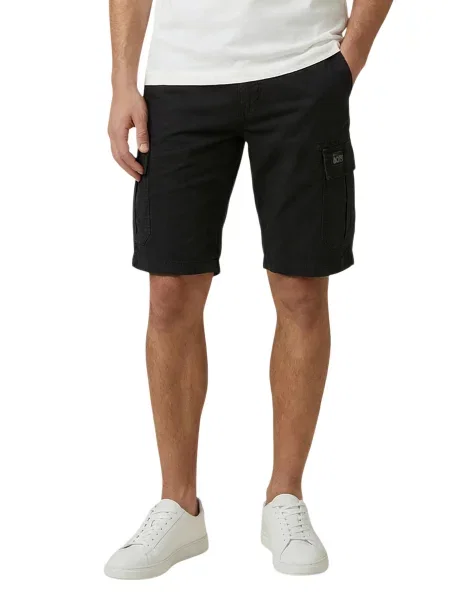 Kratke traper hlače Tommy Hilfiger Jeans crna