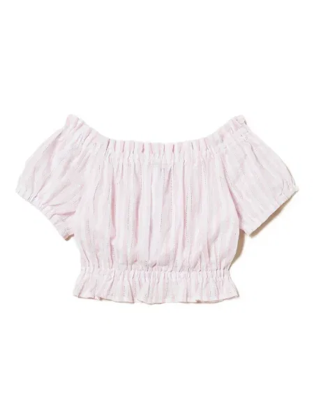 Top dziecięcy Twinset różowy