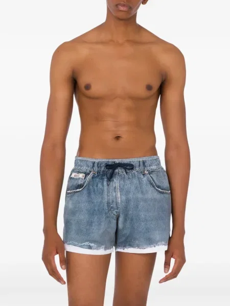 Slip de baie Moschino albastru