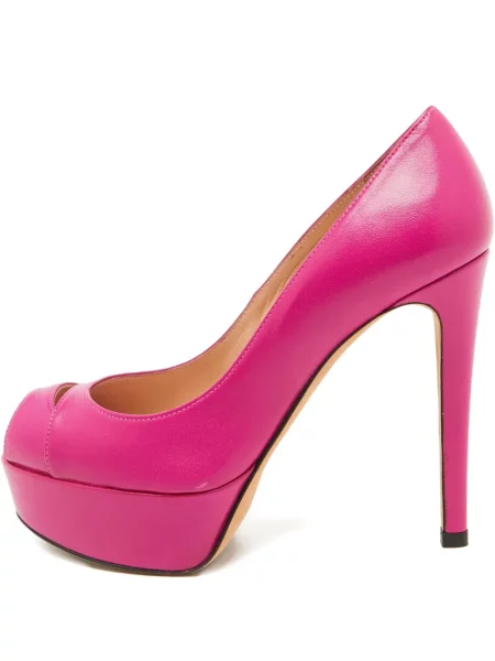 Pantofi cu toc Stuart Weitzman din piele roz