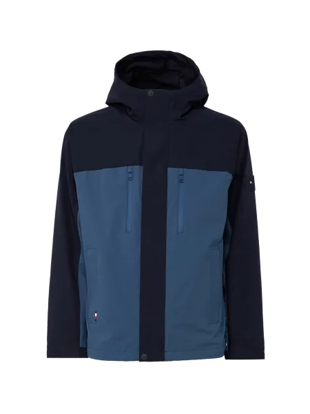 TOMMY HILFIGER Geacă de primăvară-toamnă bleumarin / fumuriu albastru