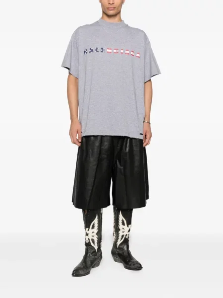 Μπλούζα Balenciaga από ζέρσεϋ γκρι