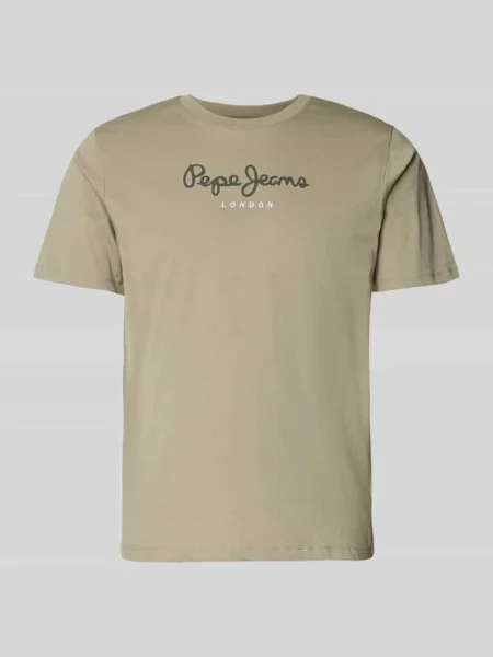 Koszulka z czystej bawełny w kroju regular fit model EGGO' Pepe Jeans