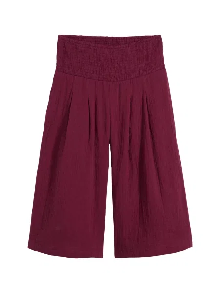 Bonprix Pantaloni burgundy roșu