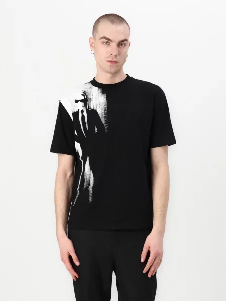 Karl Lagerfeld Tricou alb