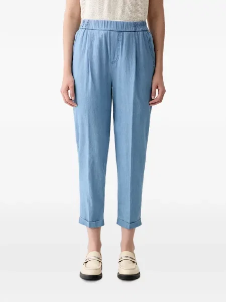 Pantaloni Benetton conici albastru