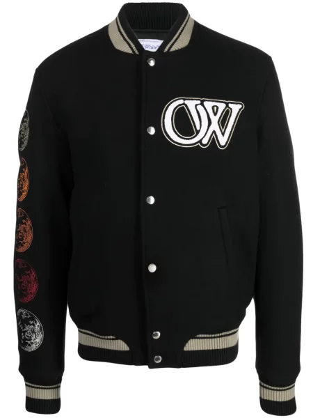 Geacă bomber Off-white alb
