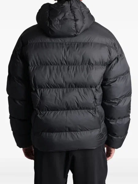 Hanorac cu glugă Nike din piele de căprioară negru