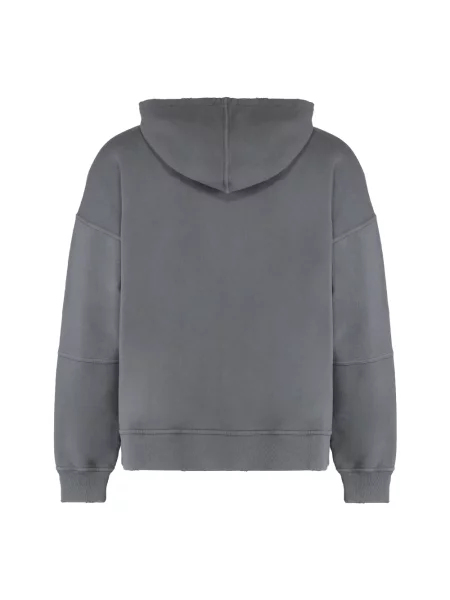 Bluza z kapturem Golden Goose z kapturem szara