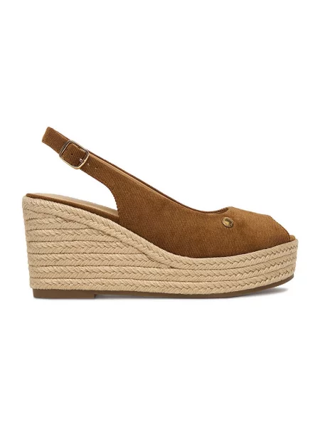 Espadryle Beverly Hills Polo Club brązowe