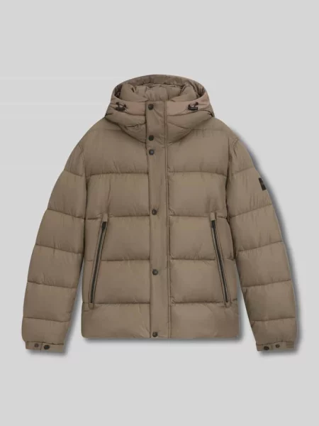 Pikowana kurtka o kroju regular fit z wodoodpornego materiału model ‘OMARIS’ Boss Orange