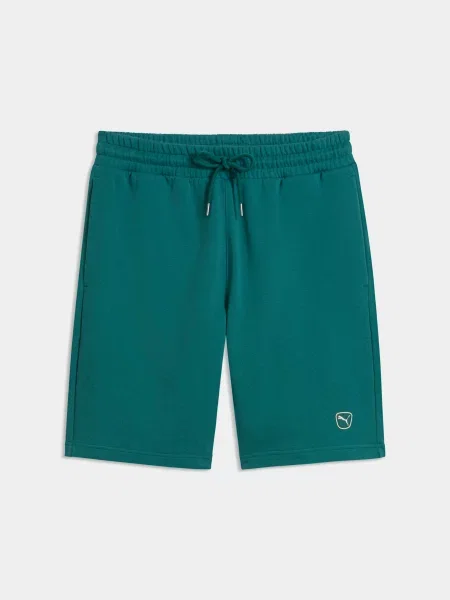 Повсякденні шорти PUMA Ess Elevated Shorts комбінований верх зелений