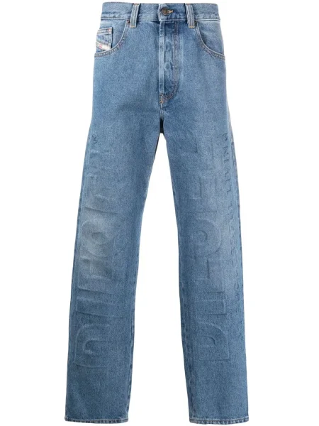 Blugi drepți Diesel 2010 albastru