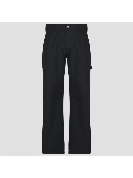 Platno kargo hlače Dickies črna