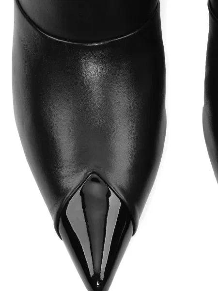 Botine Rotate Birger Christensen din piele negru