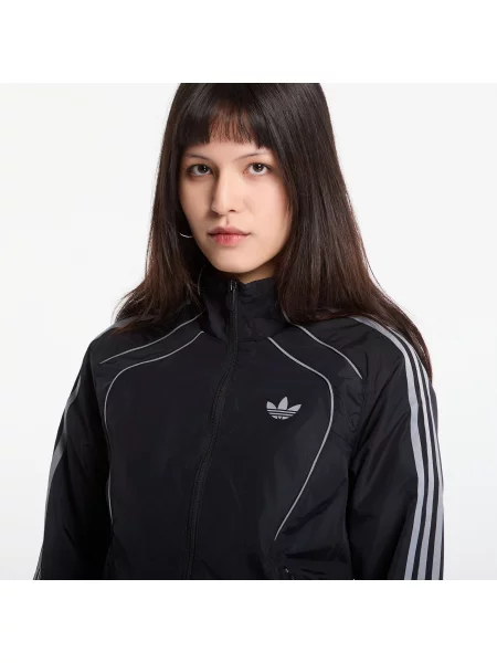 Μπουφάν adidas Teamgeist Tracktop Black/ Black Reflective/ Iron Met. L μαύρο