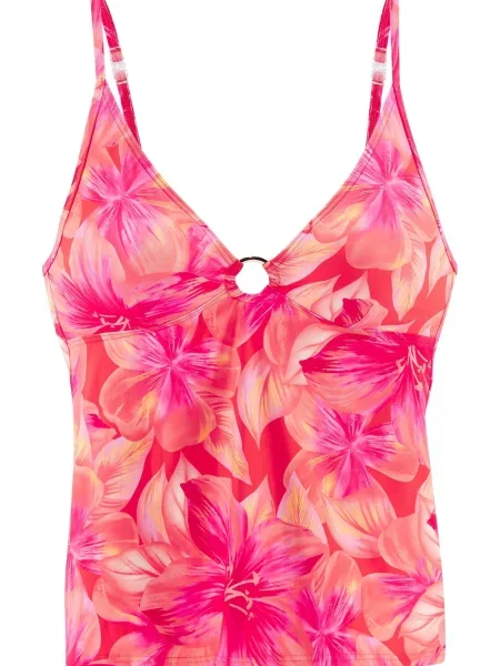 S.Oliver Tankini top / rosé / purpuriu portocaliu