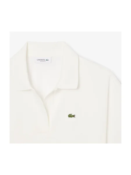 Îmbracaminte Lacoste RELAXED FIT FLUID PIQUE POLO SHIRT alb