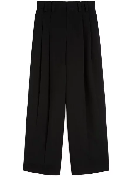 Pantaloni Jil Sander plisate negru