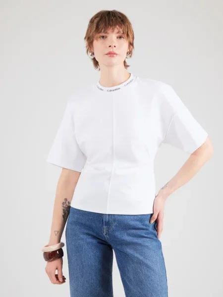 Calvin Klein Jeans Tricou alb