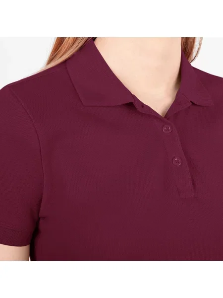 Koszulka polo Jako Organic brązowa