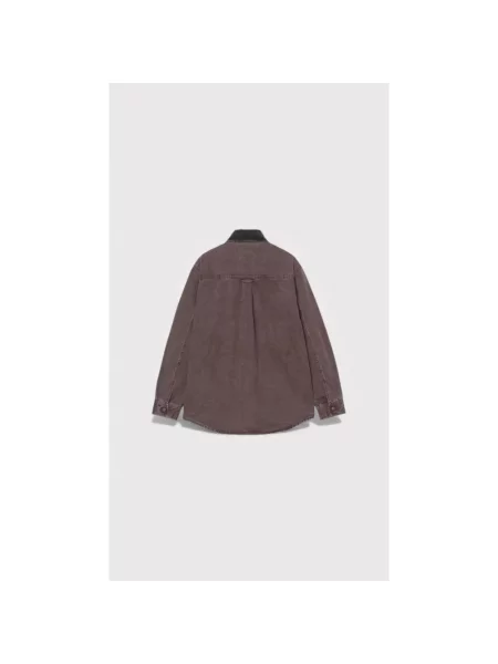 Koszula Carhartt Wip fioletowa
