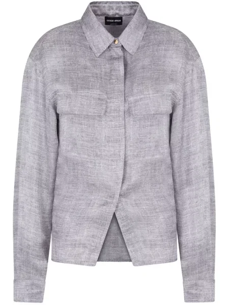 Cămașă Giorgio Armani gri