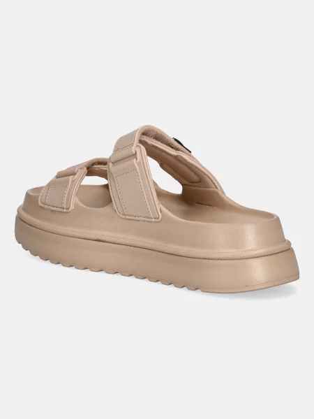 Steve Madden papuci Bigschmona-J cu platforma bej
