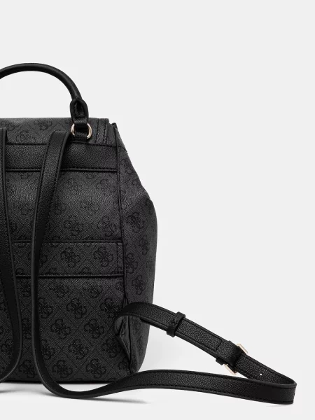 Рюкзак Guess MANHATTAN малий візерунок сірий