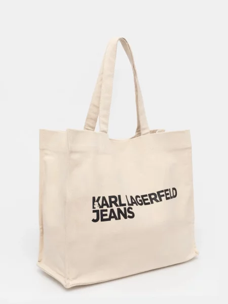 KARL LAGERFELD Kabelka béžová