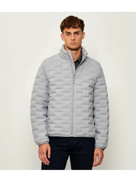 Klasszikus kabát Calvin Klein szürke