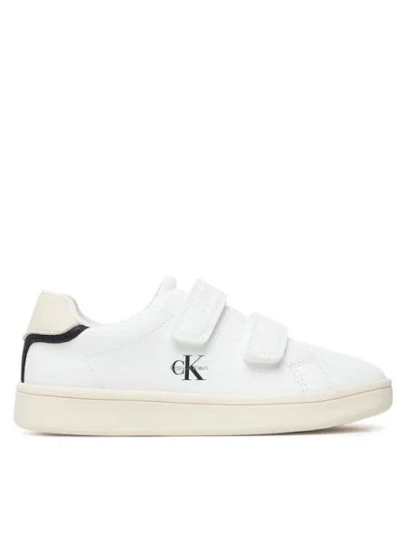Calvin Klein Sneakers Low Cut Velcro Sneaker S alb