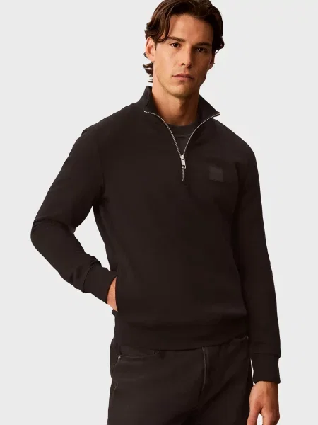 Махровий светр Calvin Klein чорний