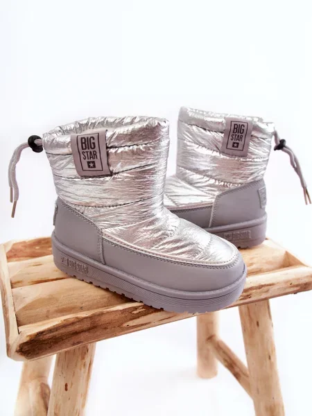 Gyerek félcipő Big Star Shoes szürke