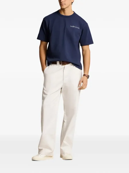 Cu centură curea Polo Ralph Lauren tricotate cu dungi albastru