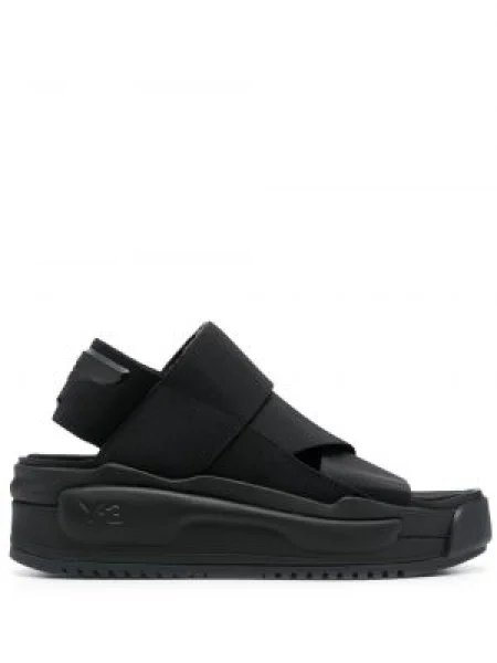Sandale Y-3 cu bretele negru