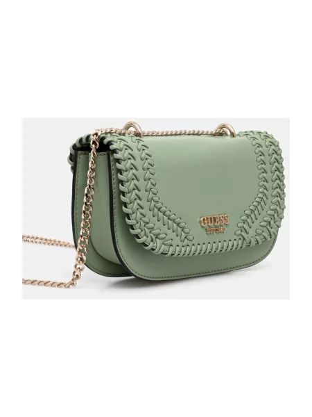 Torebka crossbody Guess zielona