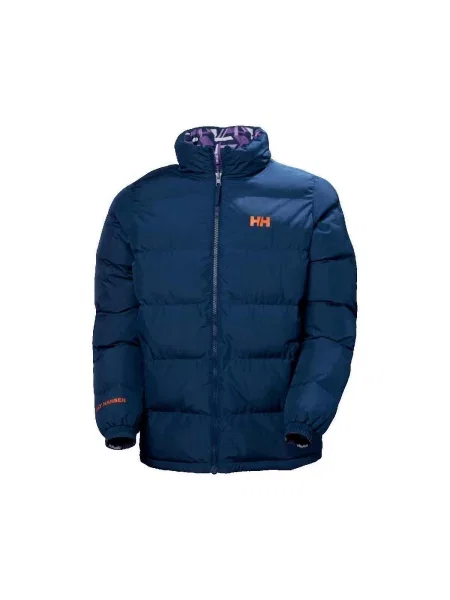 Geacă cu puf Helly Hansen reversibilă albastru
